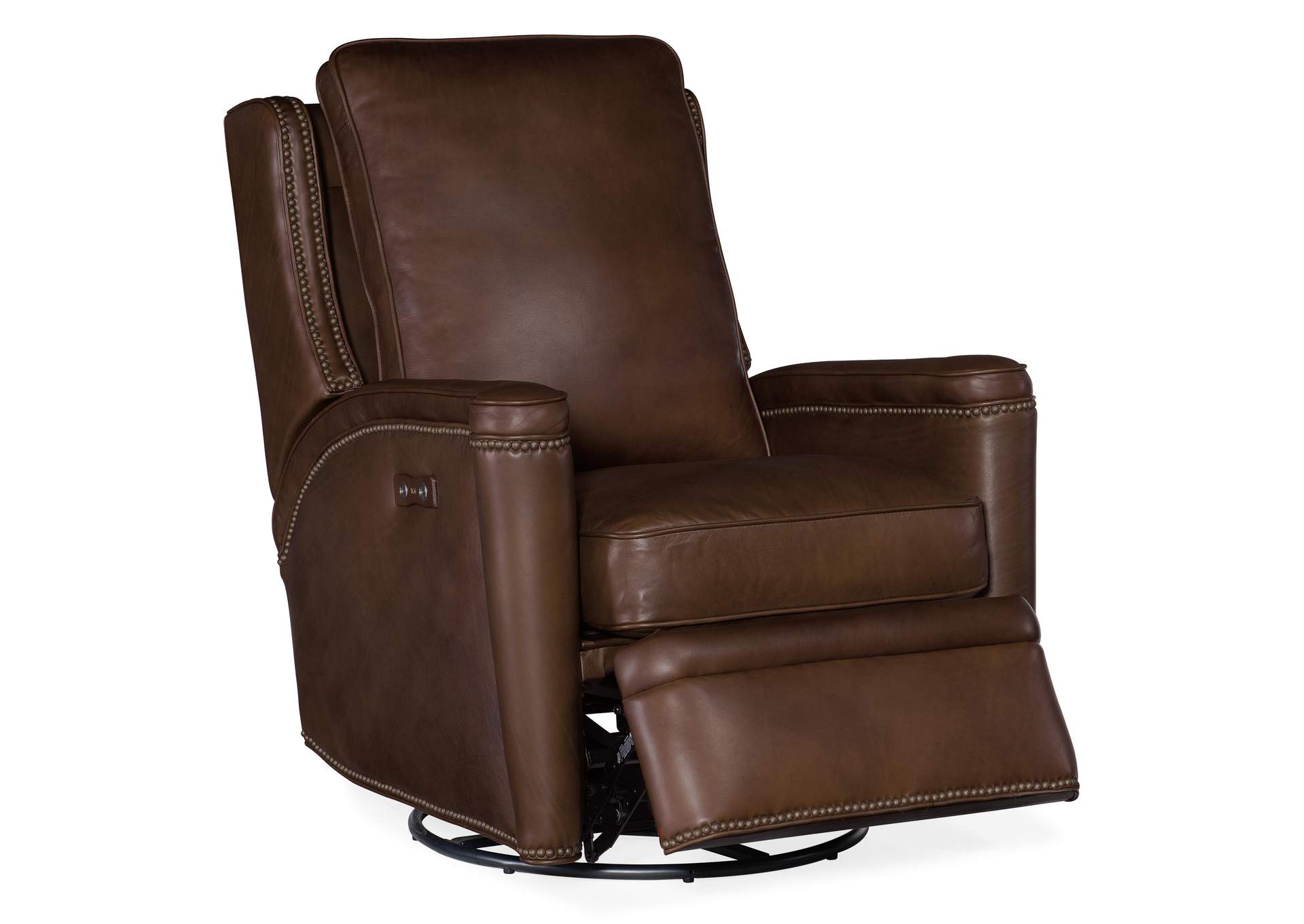 Rylea Power Swivel Glider Recliner,Hooker Furniture