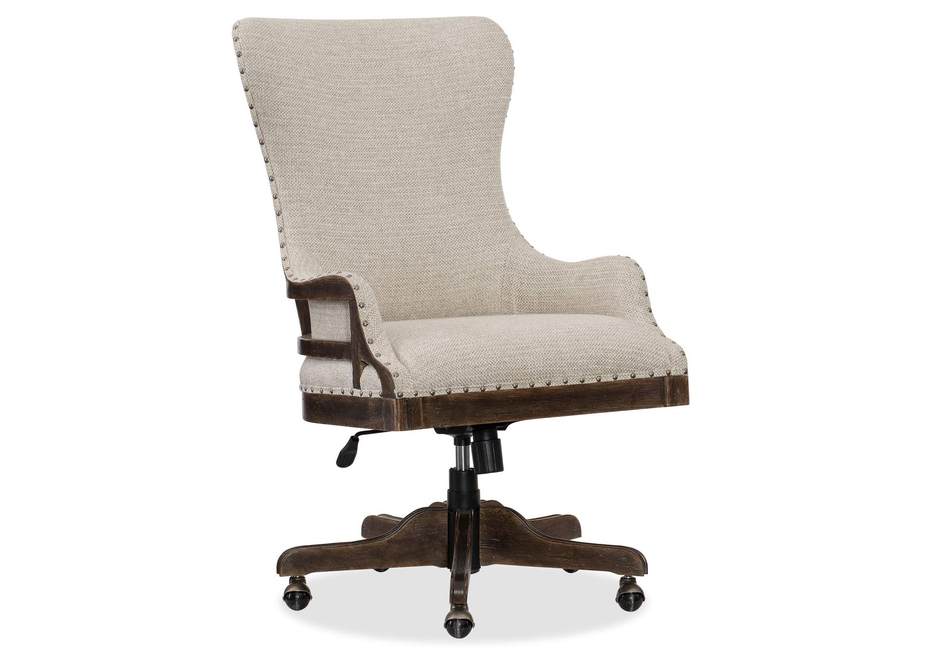 Roslyn County Deconstructed Tilt Swivel Chair,Hooker Furniture