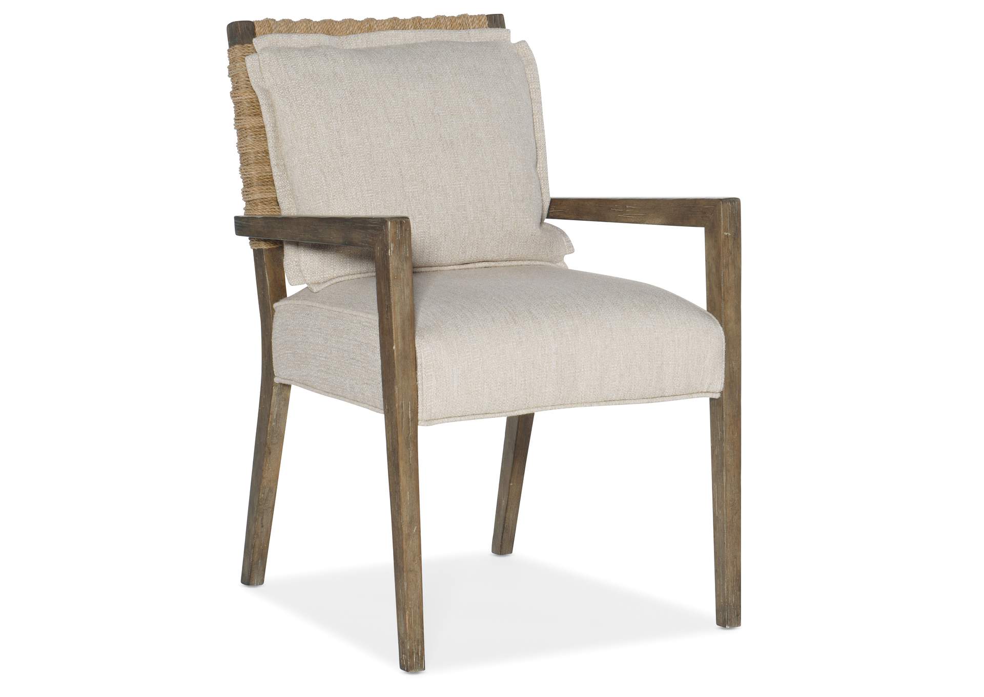 Sundance Woven Back Arm Chair - 2 Per Ctn - Price Ea,Hooker Furniture
