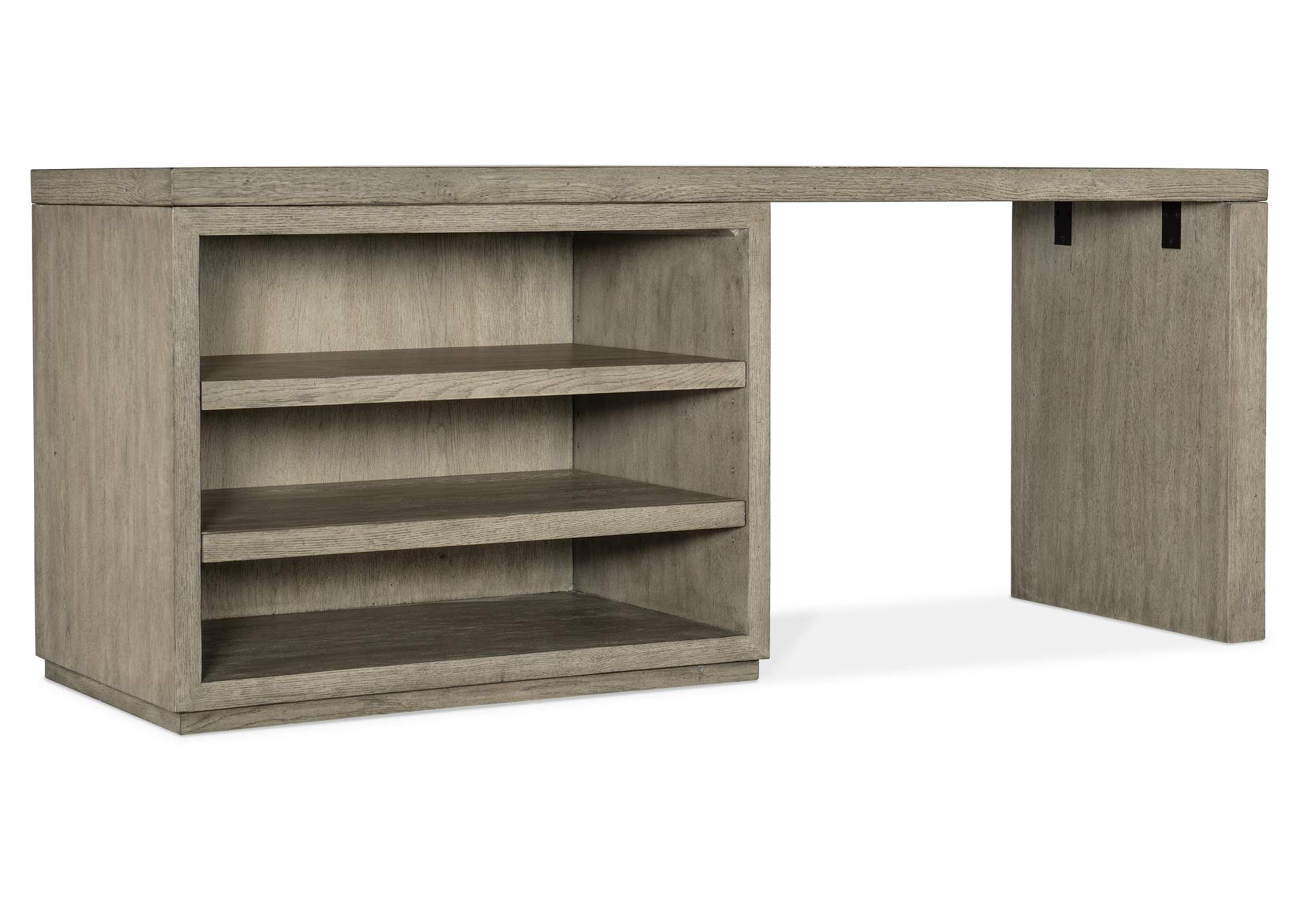 Linville Falls 72" Desk With Open Desk Cabinet,Hooker Furniture
