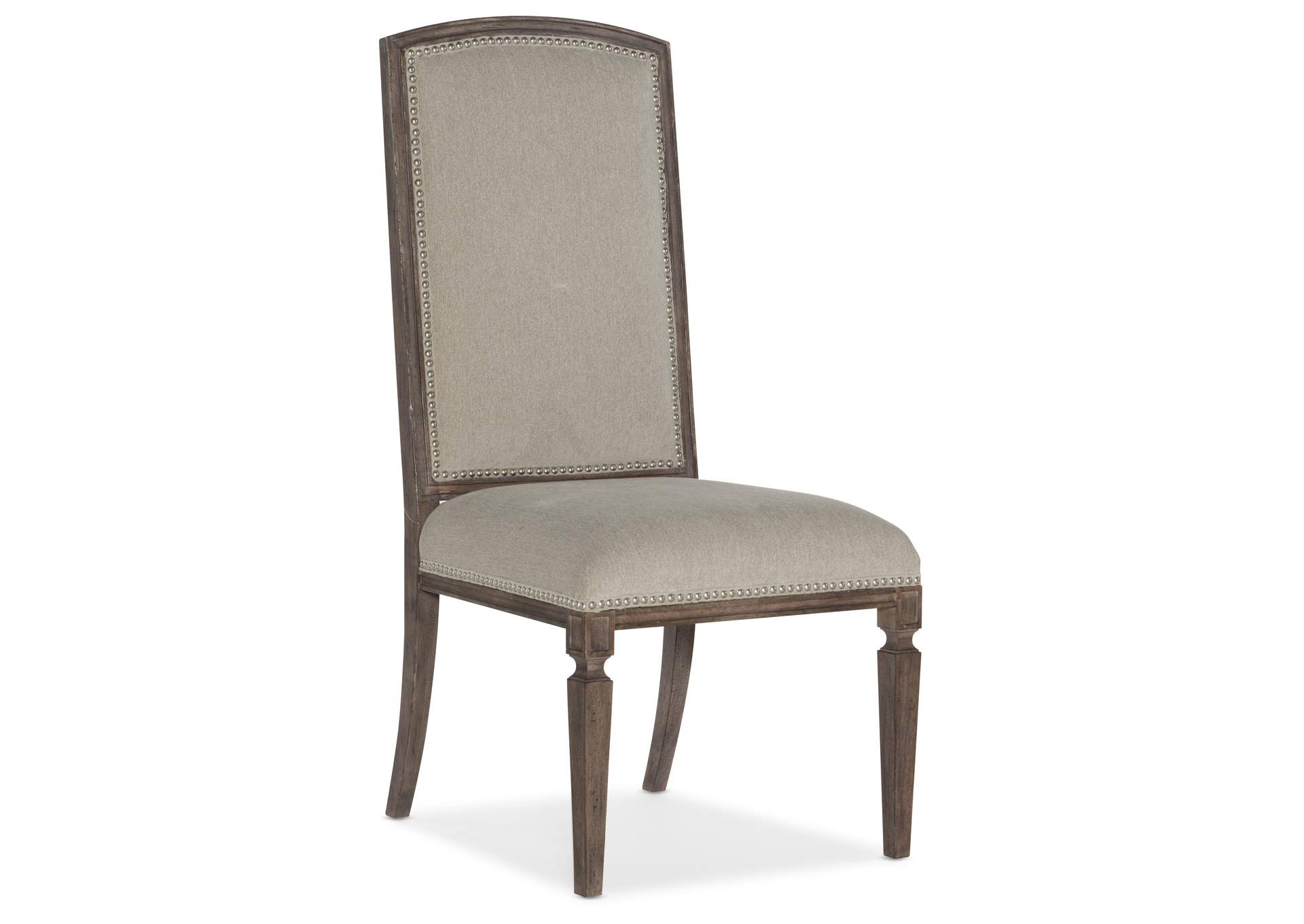 Woodlands Arched Upholstered Side Chair - 2 per carton/price ea,Hooker Furniture