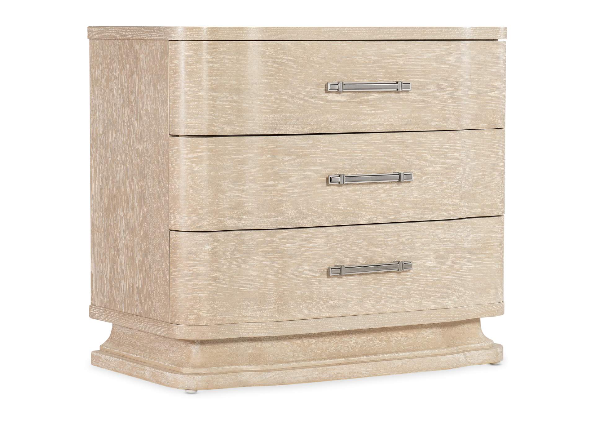 Nouveau Chic Three Drawer Nightstand,Hooker Furniture