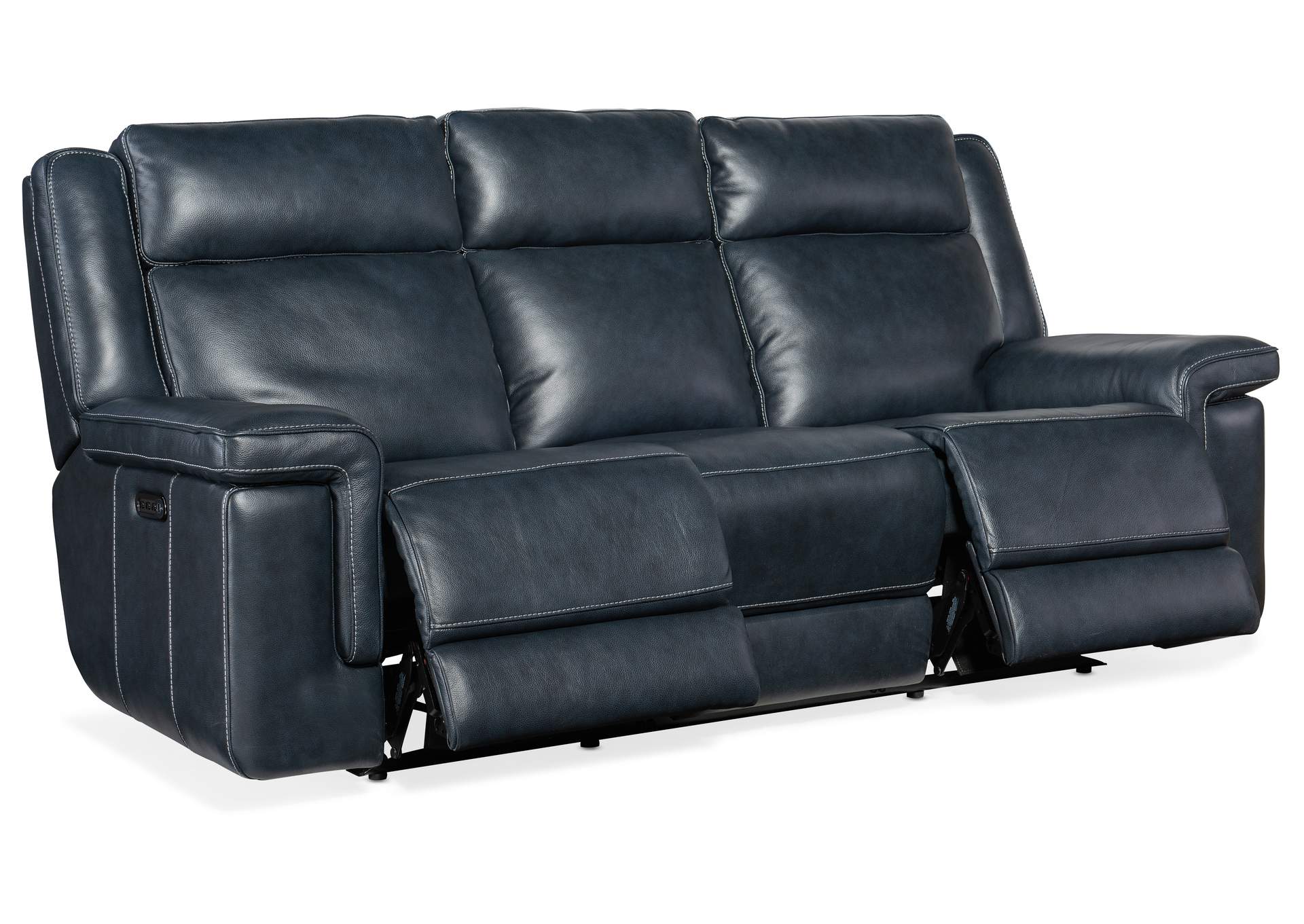 Montel Lay Flat Power Sofa With Power Headrest & Lumbar,Hooker Furniture