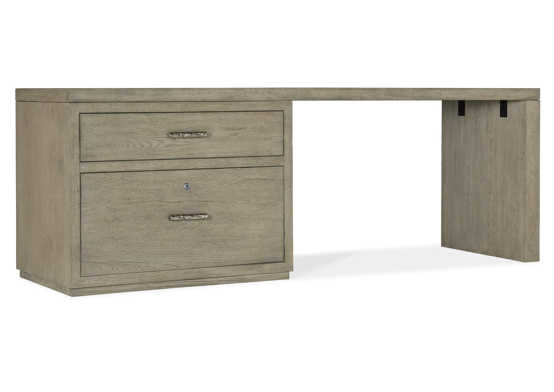 Linville Falls 84" Desk With Lateral File,Hooker Furniture