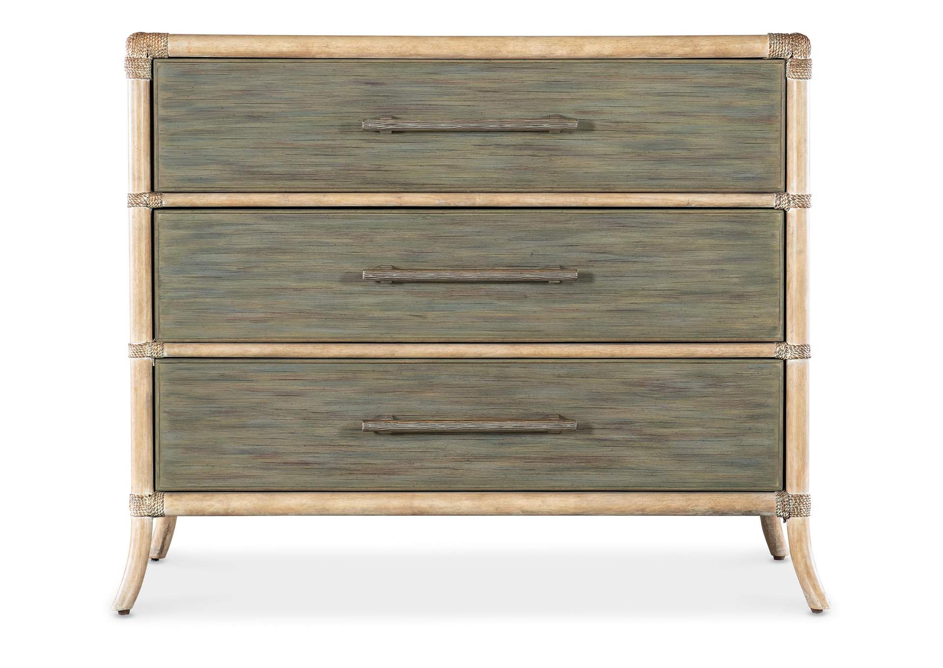 Retreat Pole Rattan Chest,Hooker Furniture