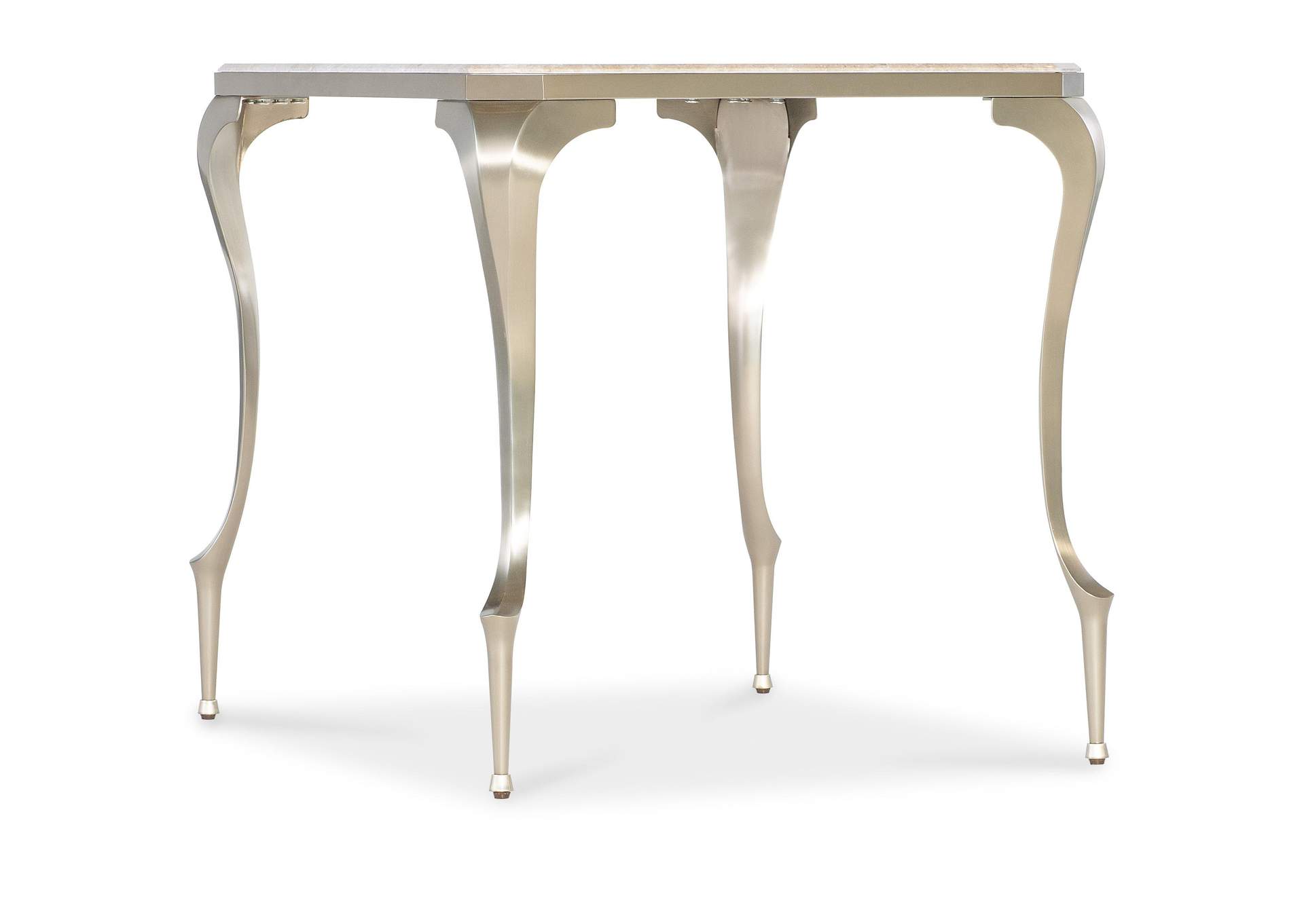 Bella Donna Rectangle Stone Top End Table,Hooker Furniture