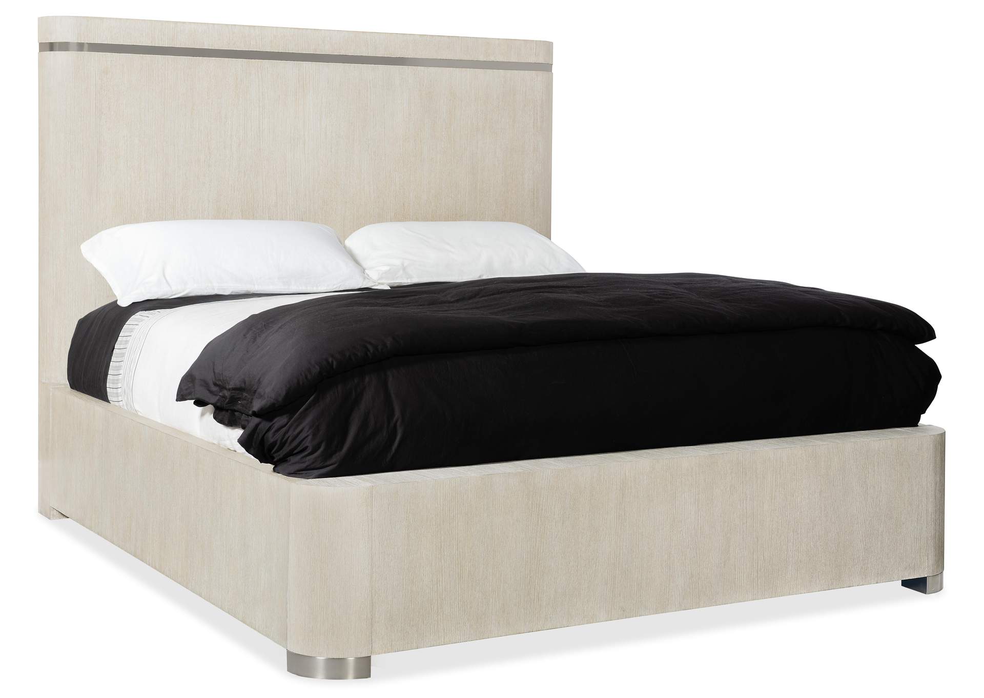 Modern Mood King Panel Bed,Hooker Furniture