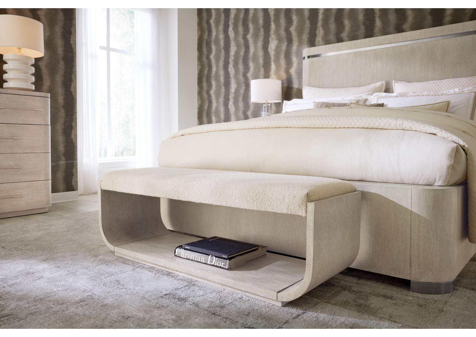 Modern Mood Bed Bench,Hooker Furniture