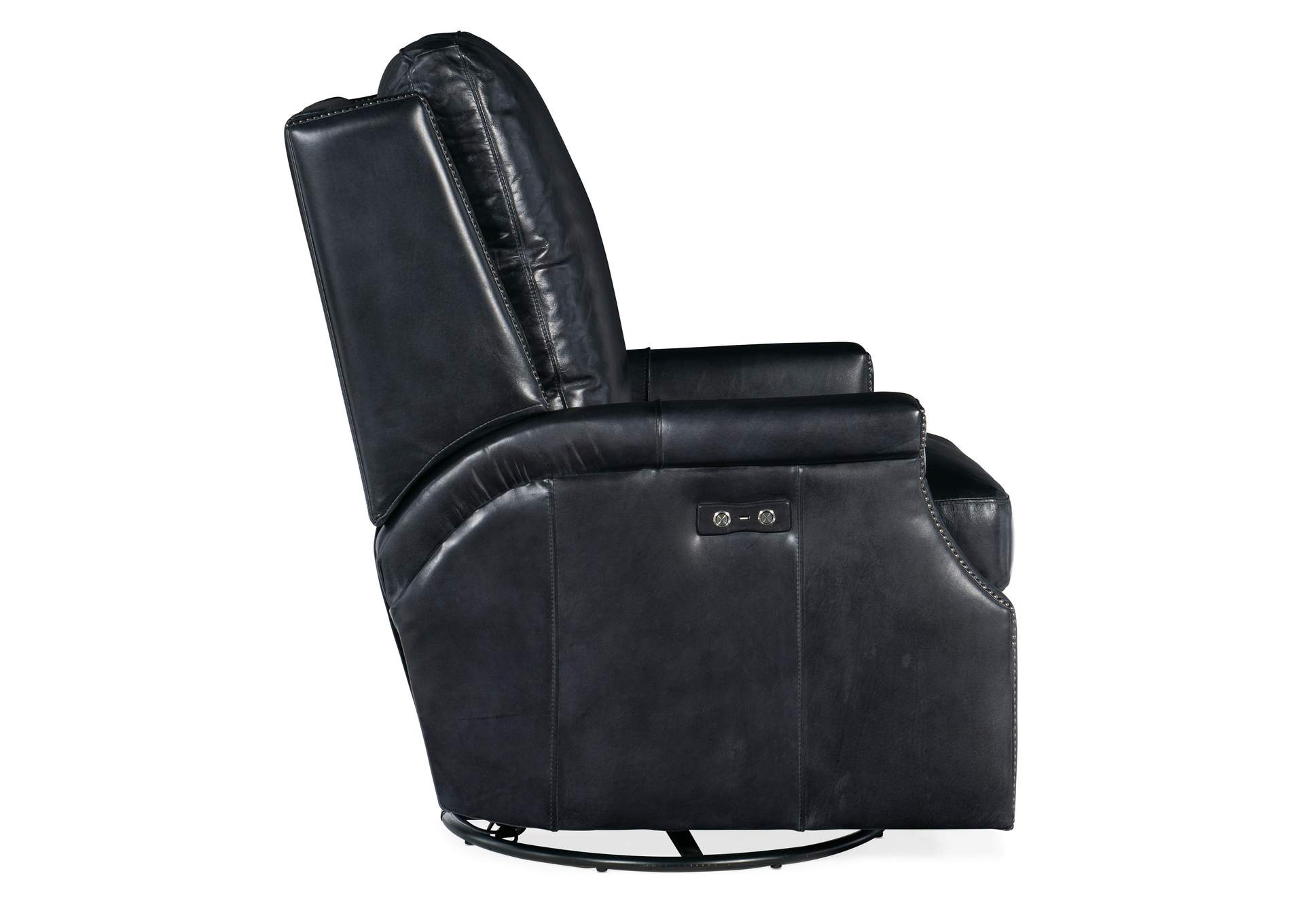 Collin Power Swivel Glider Recliner,Hooker Furniture