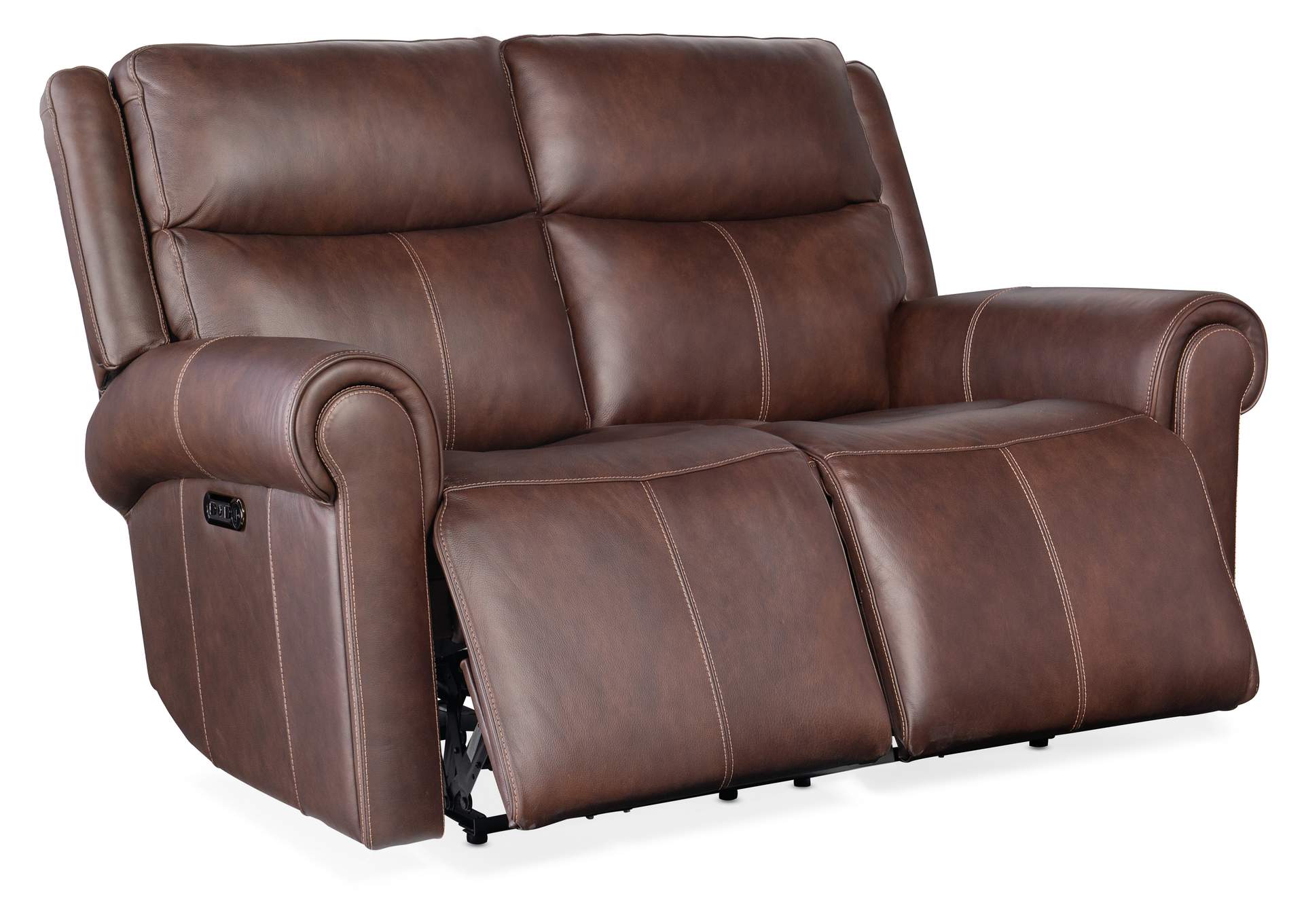 Oberon Zero Gravity Power Loveseat with Power Headrest,Hooker Furniture