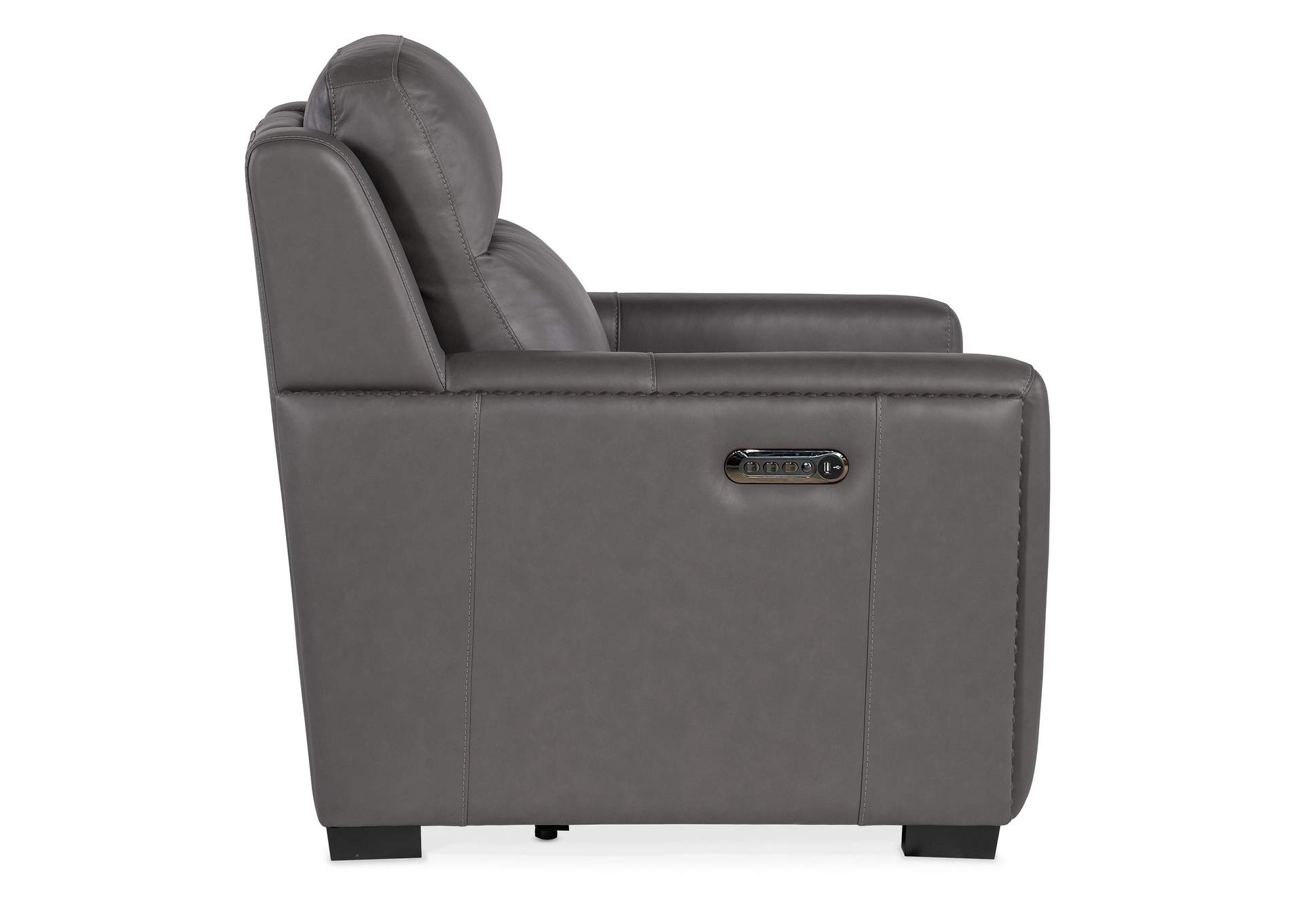 Mckinley Power Recliner With Power Headrest & Lumbar,Hooker Furniture