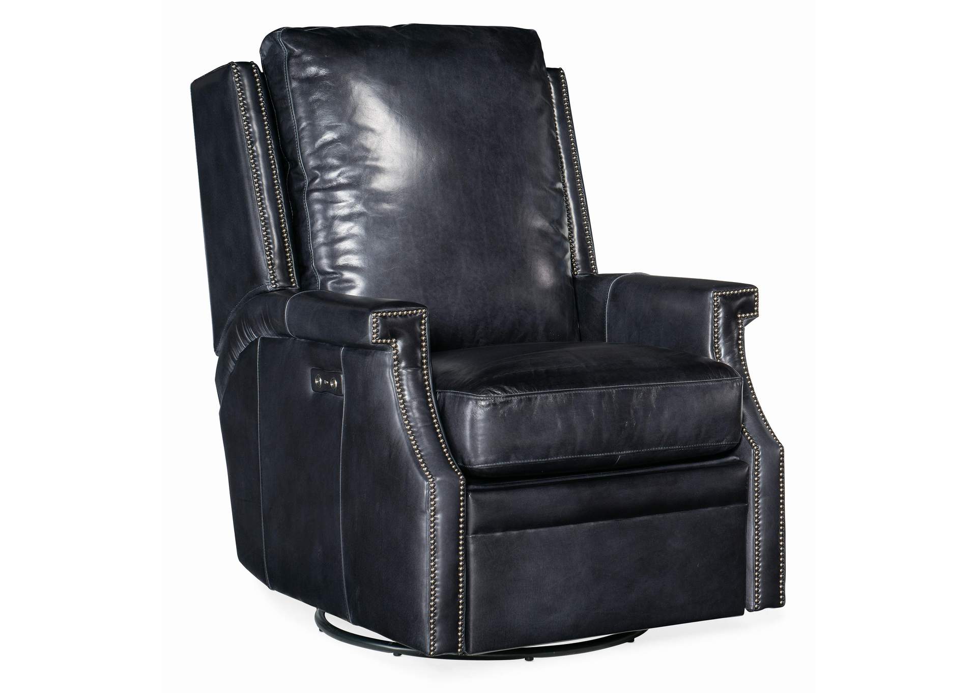 Collin Power Swivel Glider Recliner,Hooker Furniture