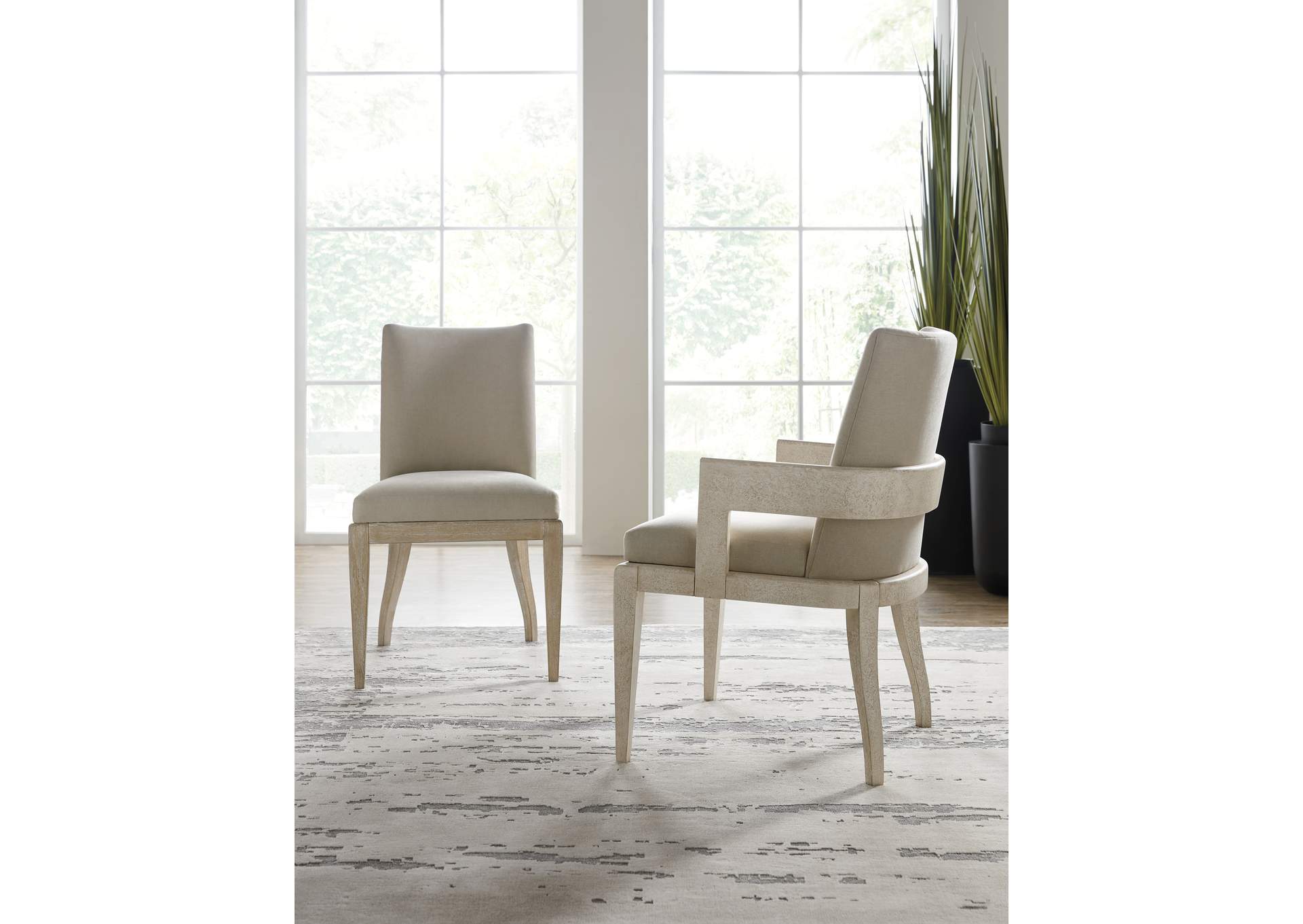Cascade Upholstered Side Chair 2 Per Carton - Price Ea,Hooker Furniture