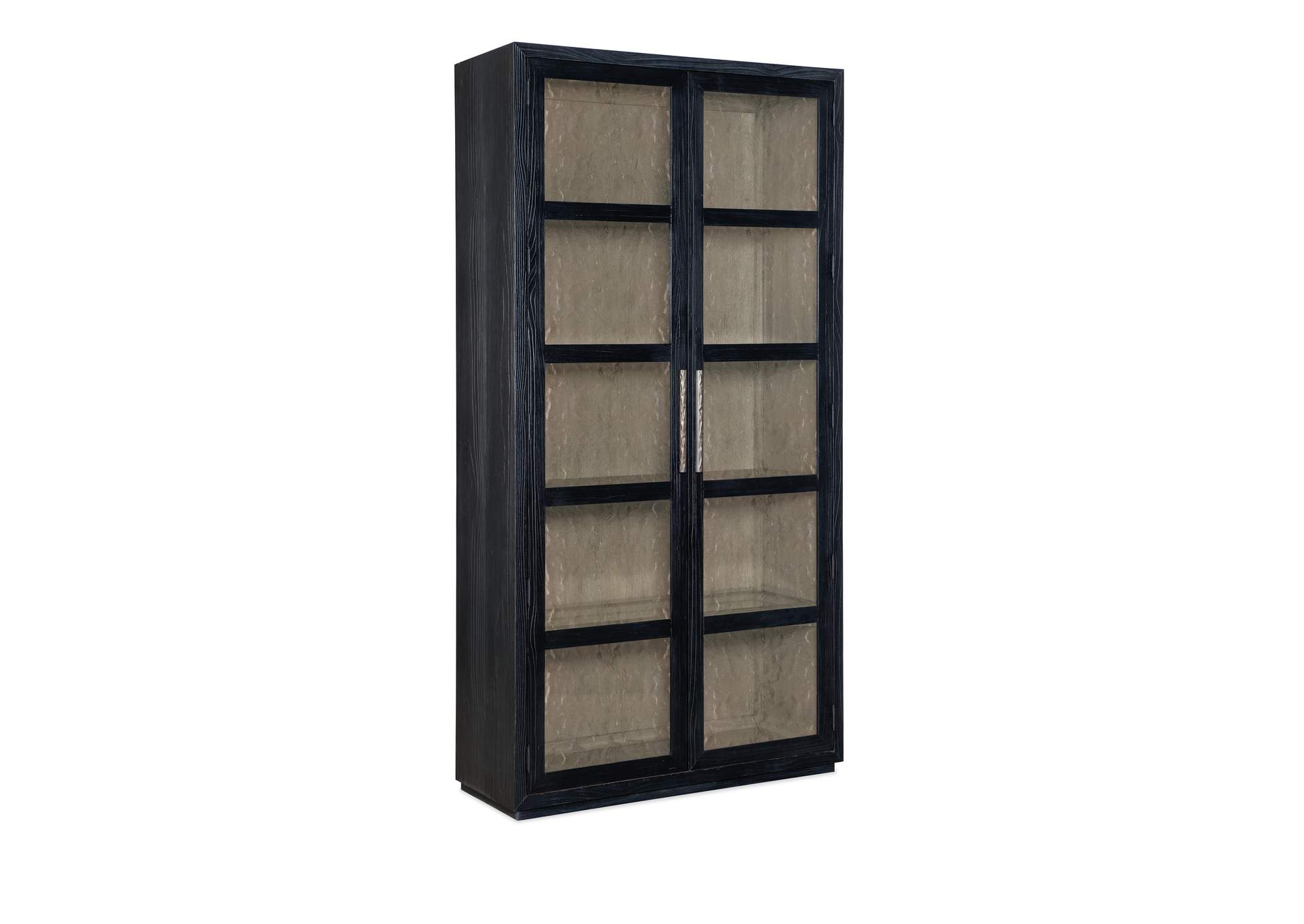 Linville Falls Shou Sugi Ban Curio Cabinet,Hooker Furniture