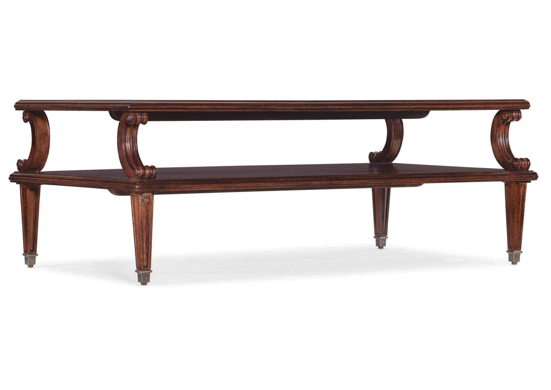 Charleston Rectangle Cocktail Table,Hooker Furniture