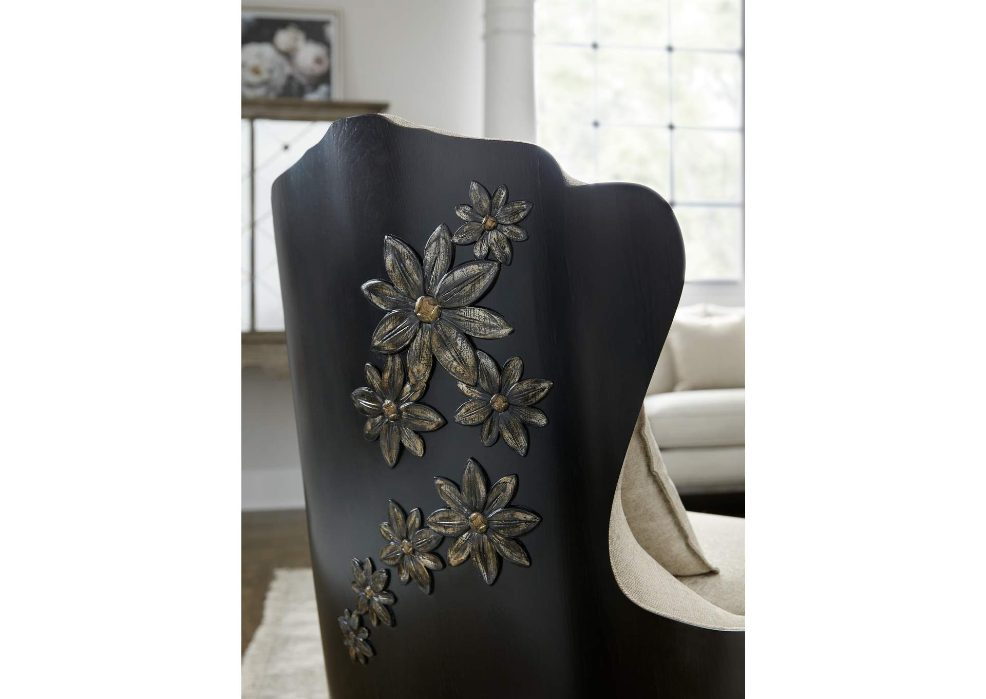 Sanctuary Belle Fleur Slipper Chair,Hooker Furniture