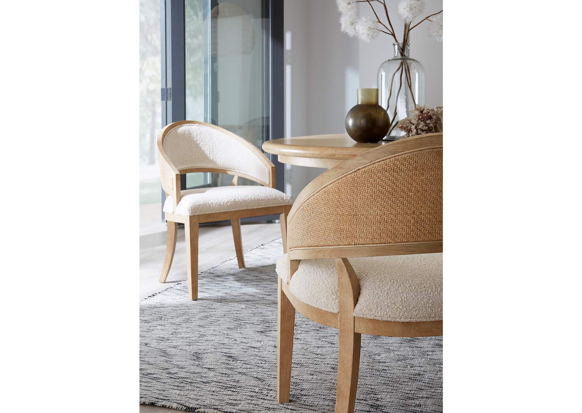 Retreat Cane Barrel Back Chair - 2 Per Ctn - Price Each,Hooker Furniture