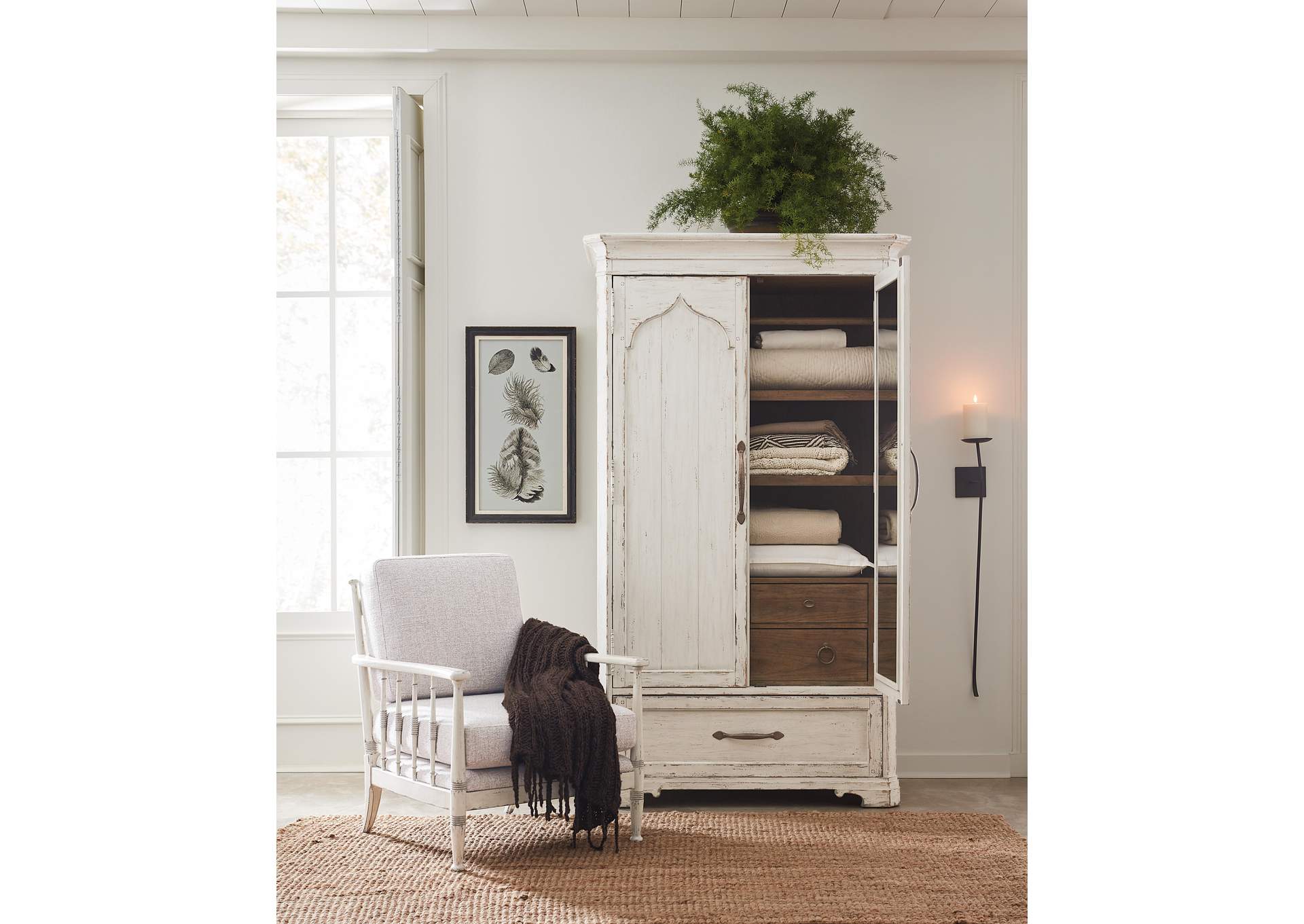 Americana Wardrobe,Hooker Furniture