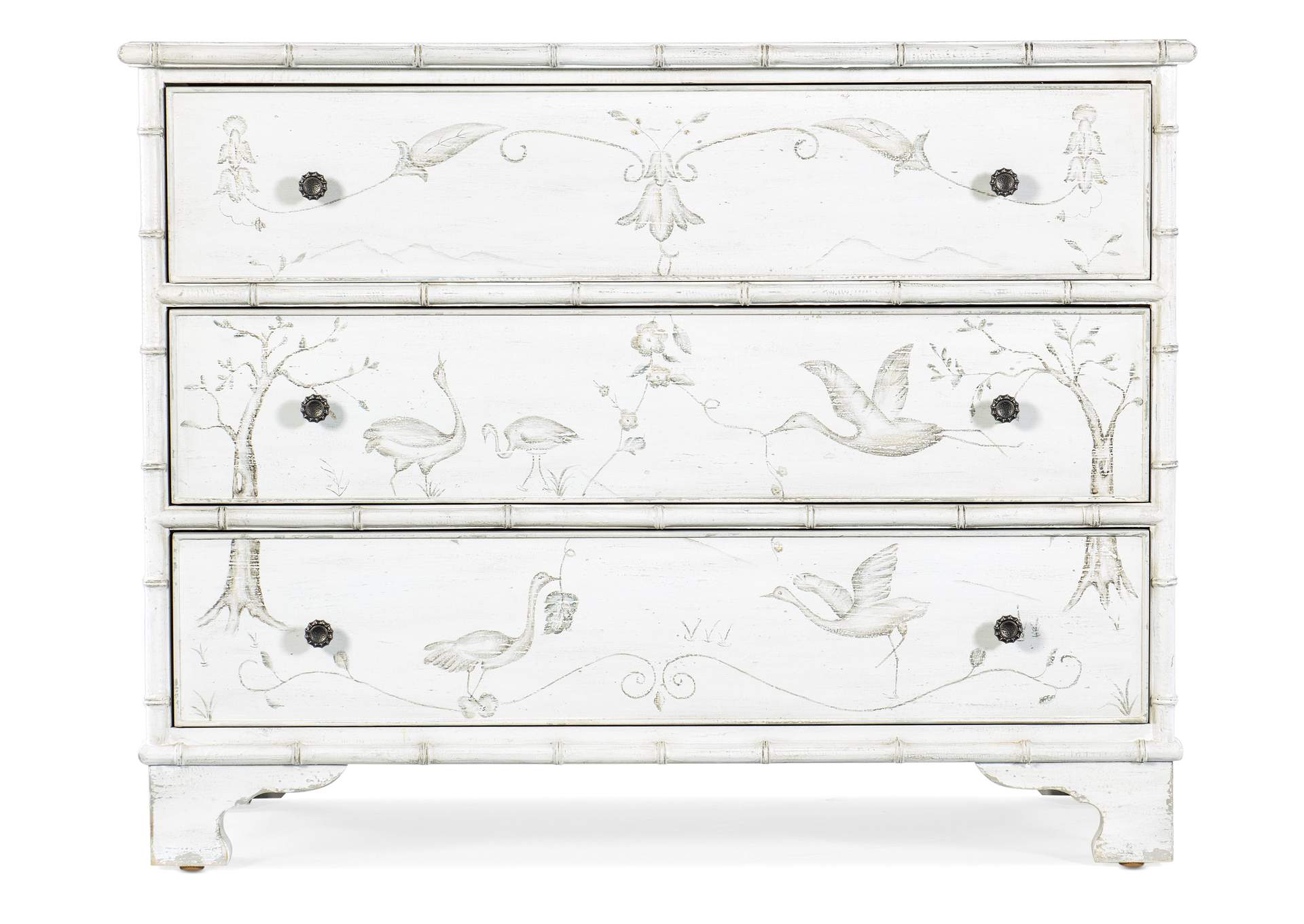 Charleston Three - Drawer Accent Chest,Hooker Furniture