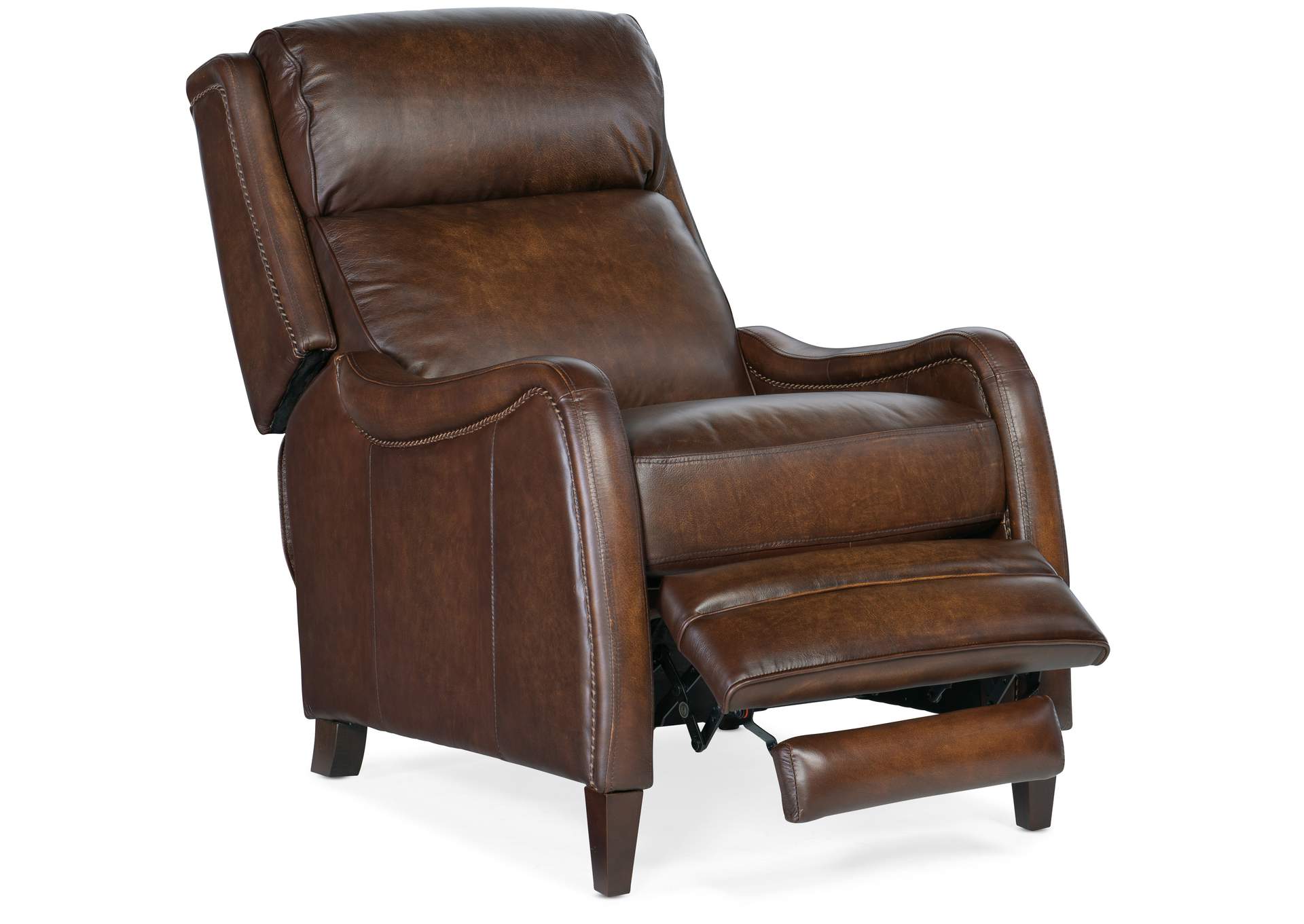 Stark Manual Push Back Recliner,Hooker Furniture