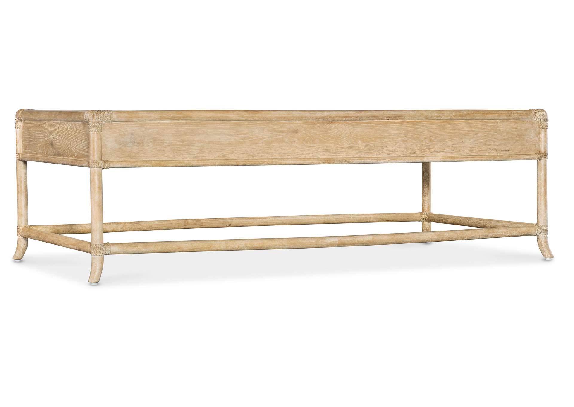 Retreat Pole Rattan Cocktail Table,Hooker Furniture