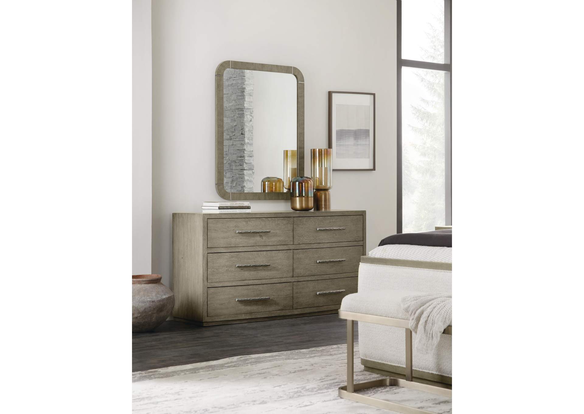 Linville Falls Chimney Gap Six Drawer Dresser,Hooker Furniture