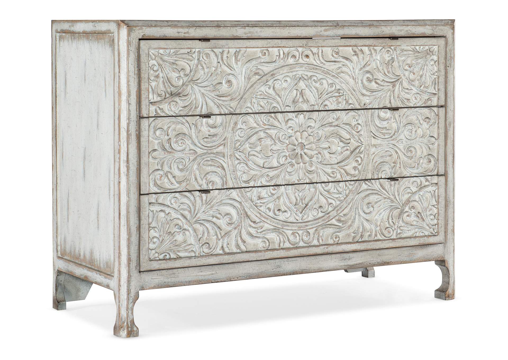 La Grange Lockhart Three - Drawer Accent Chest,Hooker Furniture