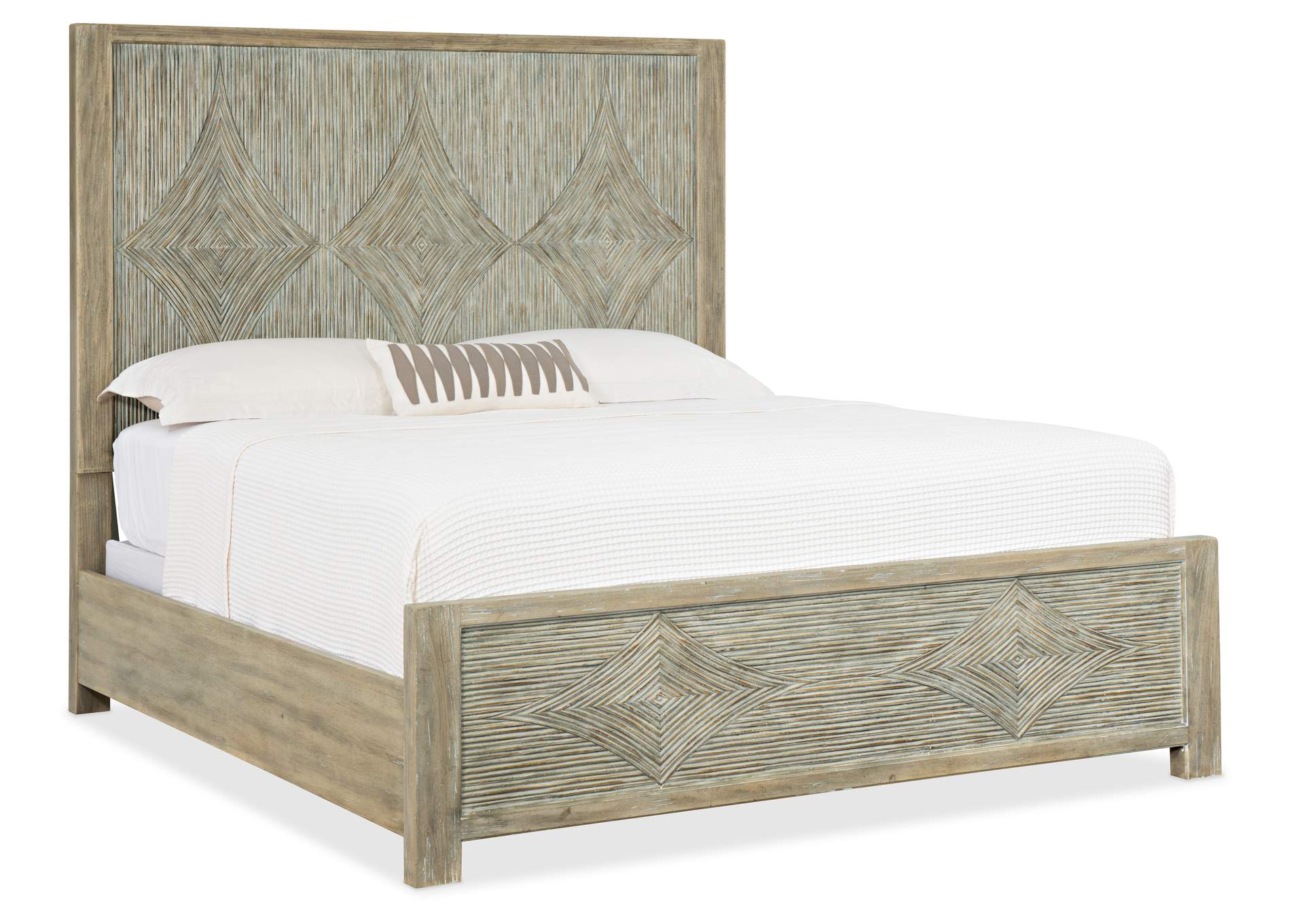 Surfrider King Panel Bed,Hooker Furniture