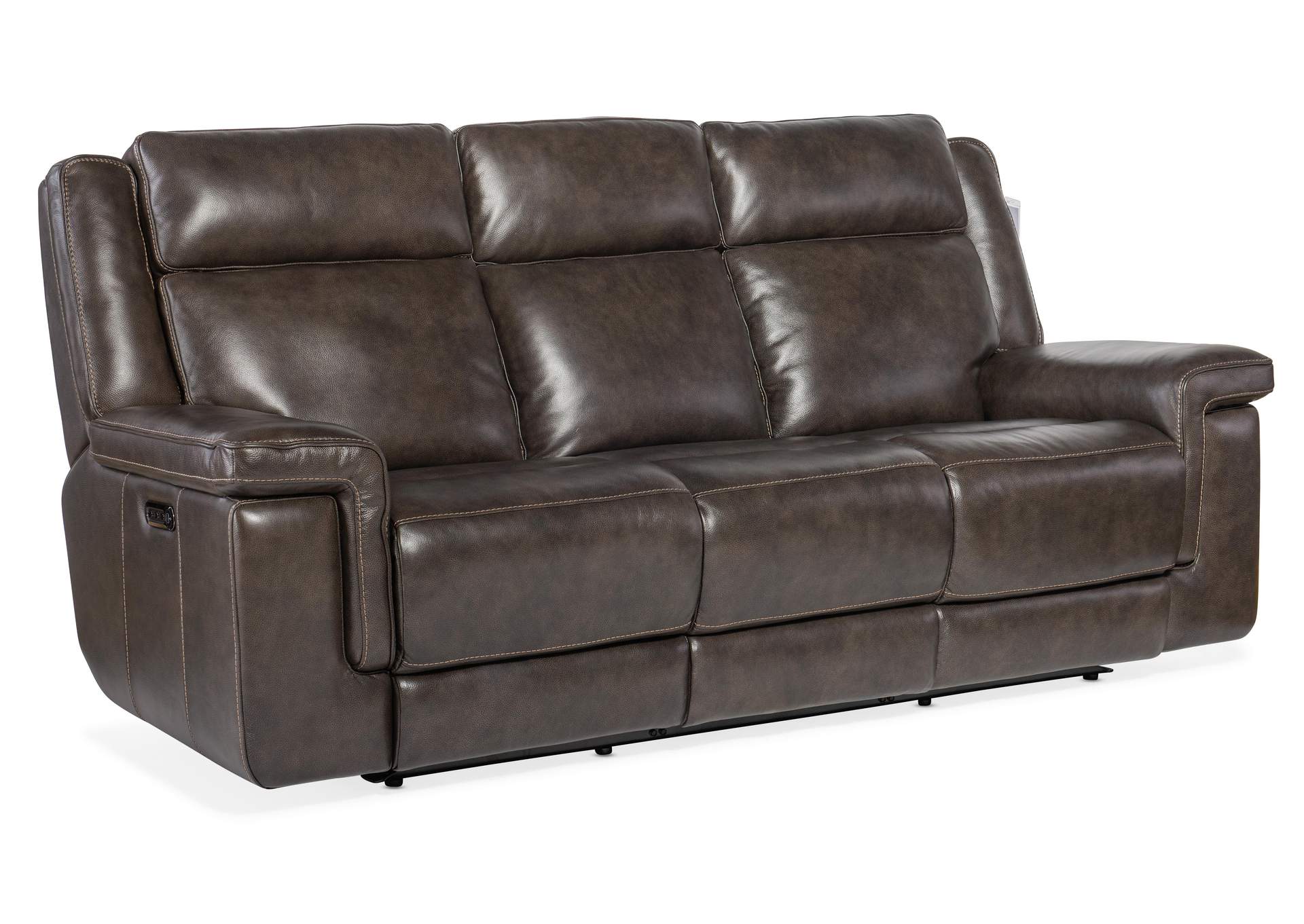 Montel Lay Flat Power Sofa With Power Headrest & Lumbar,Hooker Furniture