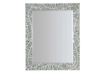 Image for Commerce and Market Tiger Tooth Vertical Mirror