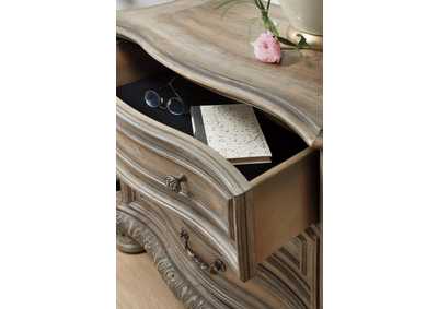 Castella Three Drawer Nightstand,Hooker Furniture