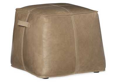 Image for Dizzy Small Leather Ottoman