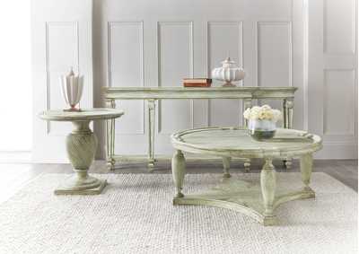 Traditions Round End Table,Hooker Furniture