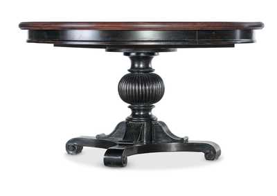 Image for Charleston Round Pedestal Dining Table W - 1 - 20In Leaf