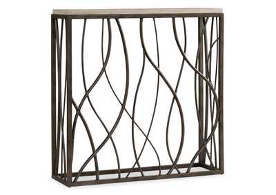 Thin Metal Console,Hooker Furniture