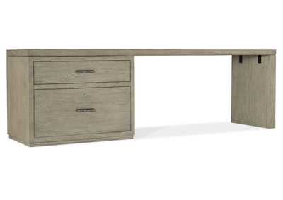 Linville Falls 96" Desk With Lateral File