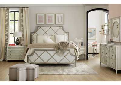 Sanctuary Diamont King Panel Bed,Hooker Furniture