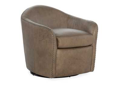Roper Swivel Club Chair,Hooker Furniture