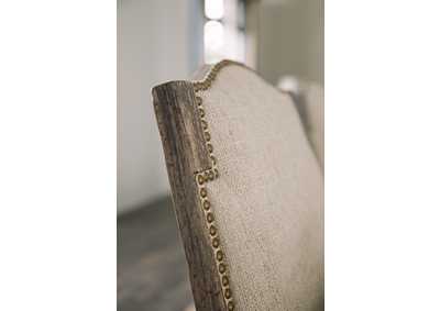 La Grange Kruschel Square Back Side Chair - 2 Per Carton - Price Ea,Hooker Furniture