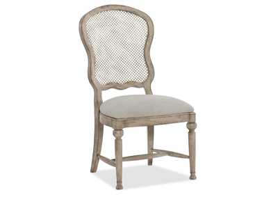 Image for Boheme Gaston Metal Back Side Chair - 2 Per Carton - Price Ea