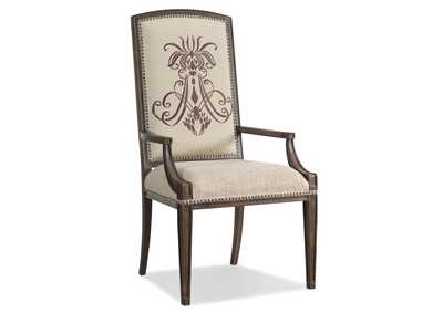 Rhapsody Insignia Arm Chair - 2 Per Carton - Price Ea,Hooker Furniture