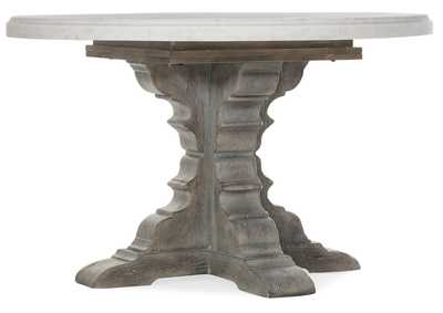 Image for Beaumont Round Dining Table with 48in Marble Top