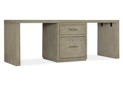 Image for Linville Falls 84" Desk With One Centered File