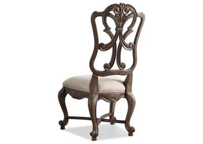 Rhapsody Wood Back Side Chair - 2 Per Carton - Price Ea,Hooker Furniture