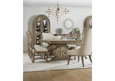 Castella Tufted Dining Chair - 2 Per Carton - Price Ea,Hooker Furniture