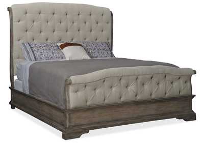 Image for Woodlands Queen Upholstered Bed