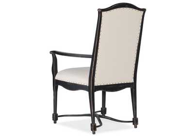 Ciao Bella Upholstered Back Arm Chair - 2 Per Carton - Price Ea,Hooker Furniture