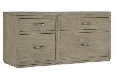 Linville Falls 60" Credenza With File and Lateral File
