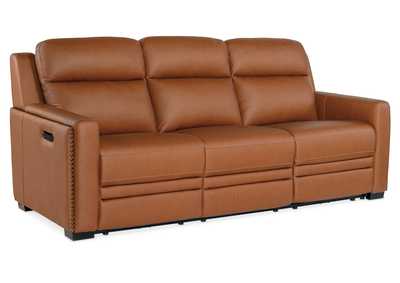 Mckinley Power Sofa With Power Headrest & Lumbar,Hooker Furniture