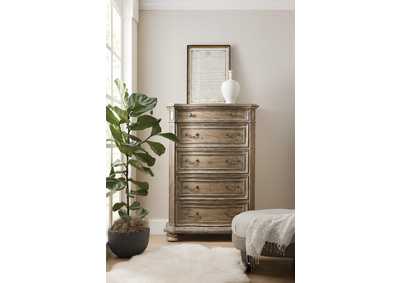 Castella Five Drawer Chest,Hooker Furniture